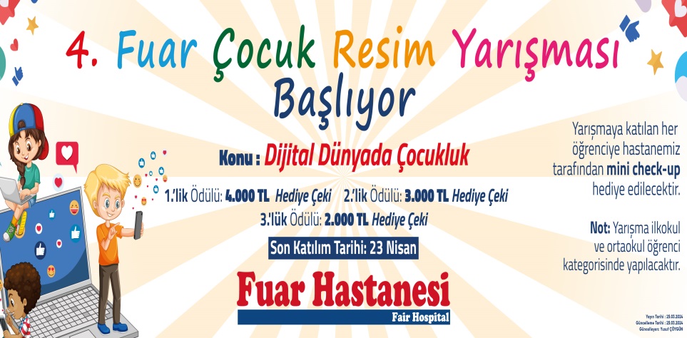 2025 FUAR GELENEKSEL ÇOCUK RESİM YARIŞMASI BAŞLIYOR
